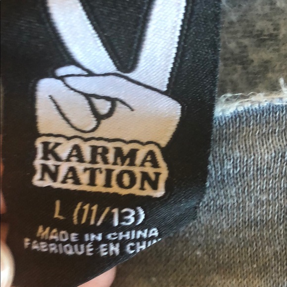 Nope graphic long sleeve sweatshirt - Picture 2 of 2